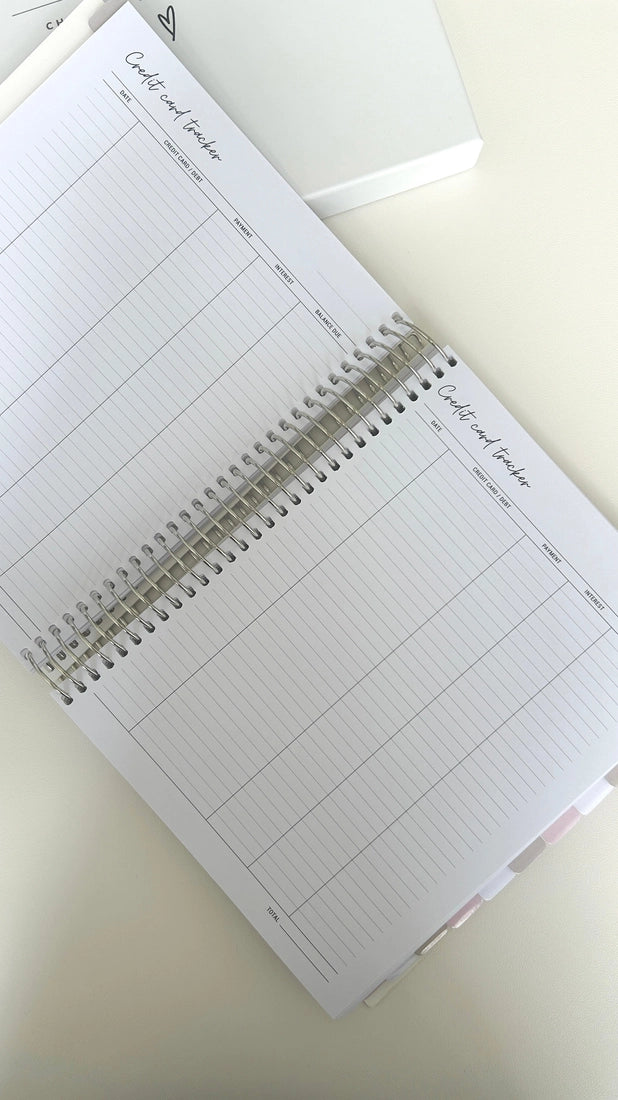 Budget Planner & Highlighter Set