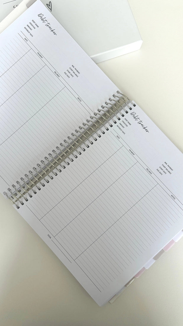 Budget Planner & Highlighter Set