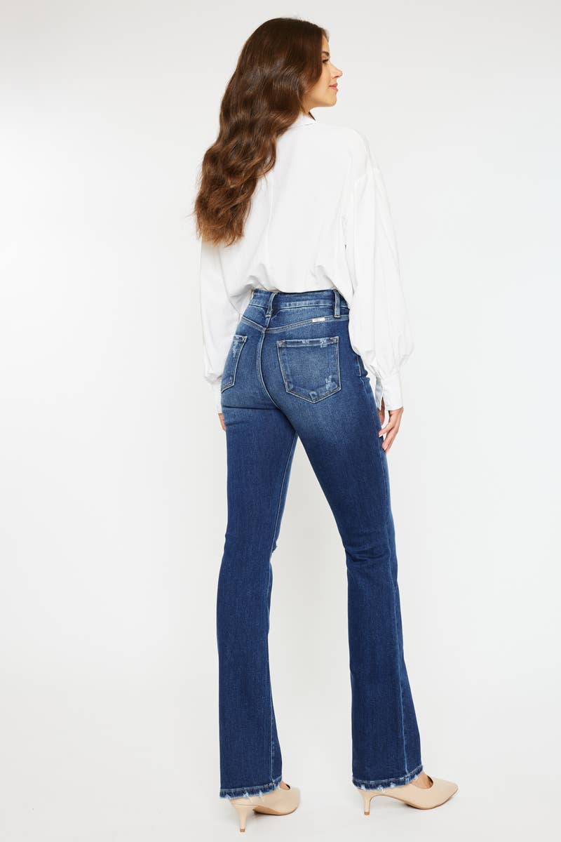KanCan High Rise Bootcut Jeans-KC9373D