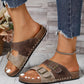 Western Suede Rivet Leather Slip-on Shoes