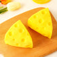 Popcorn Scented Cheese Wedge Squishy Toy