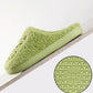Green XMAS Grinch Fleece Slippers