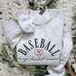 Baseball is My Favorite Season Sweatshirt -- Embroidered