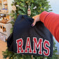 RAMS Glitter Crewneck