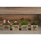 Reclaimed Wood Mini Farm Animal Planter Boxes