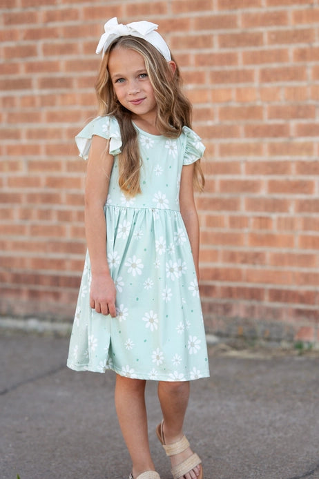 Girls Daisy Dress