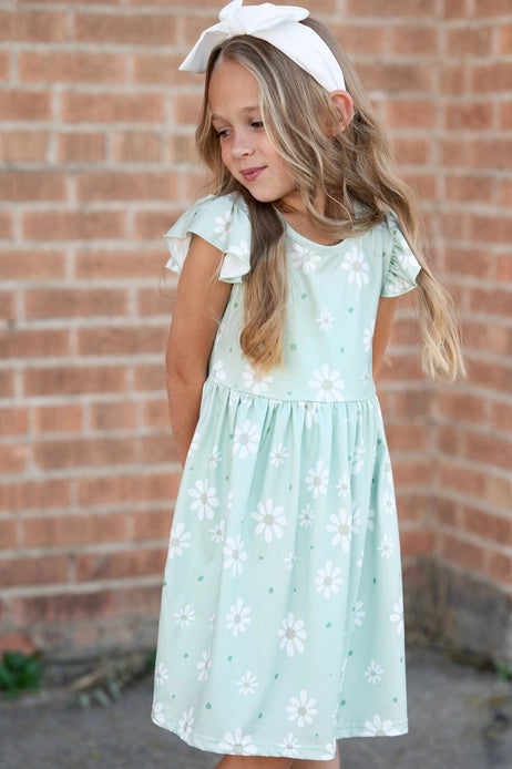 Girls Daisy Dress