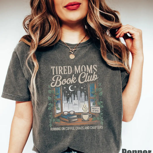 Tired Moms Book Club - BLACK